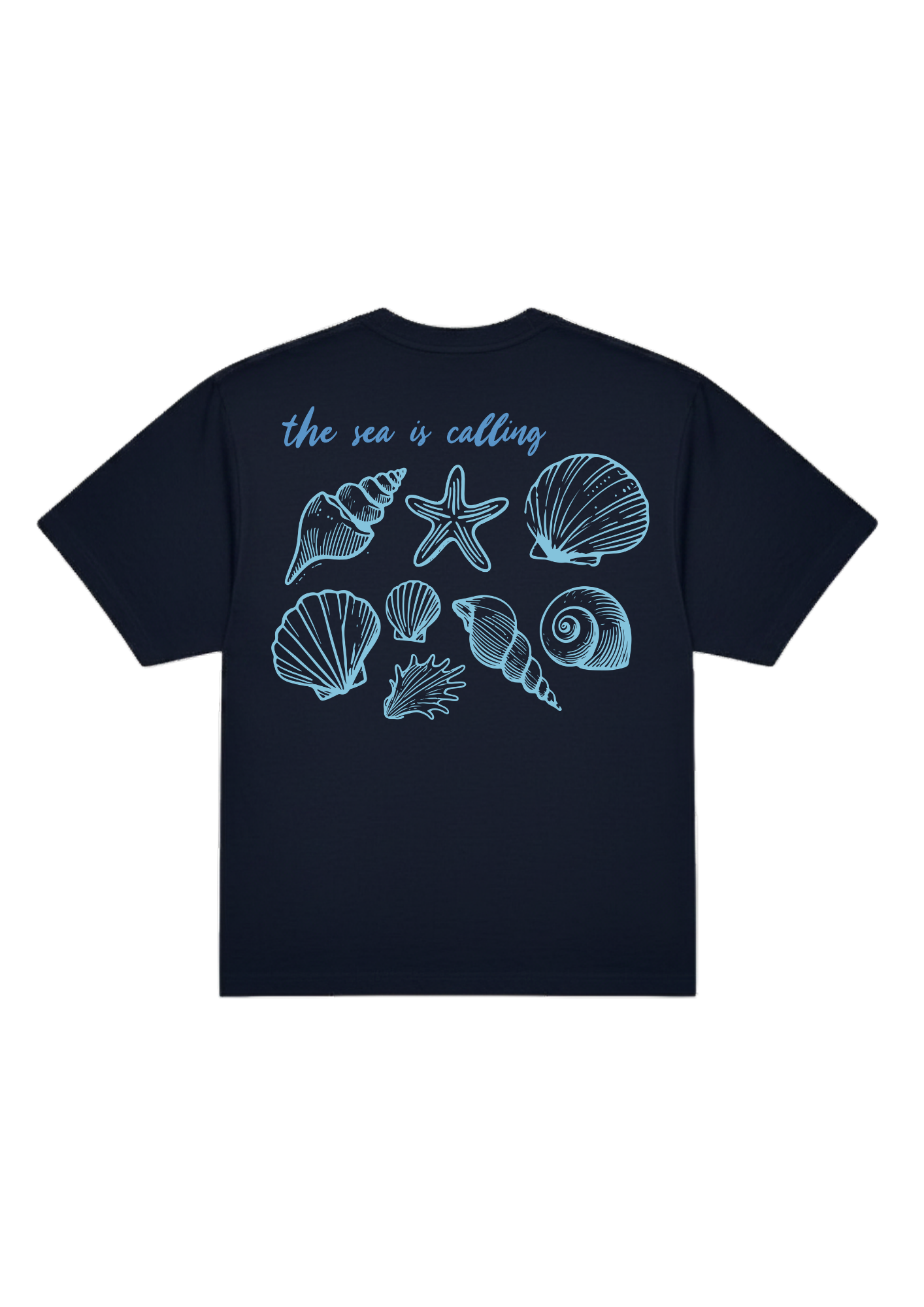 The sea is calling Oversized T-shirt - Bild 4