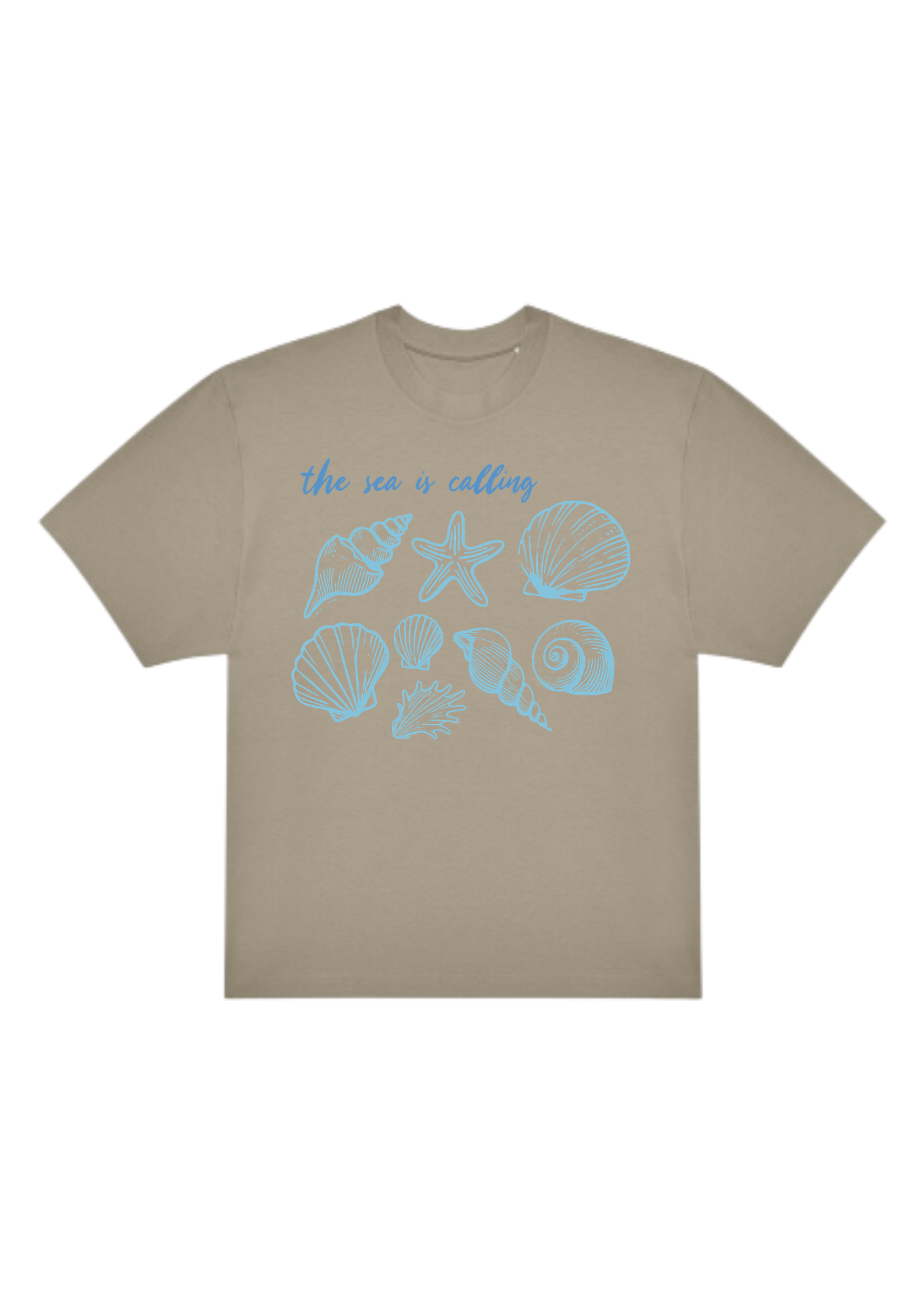 The sea is calling Oversized T-shirt - Bild 7