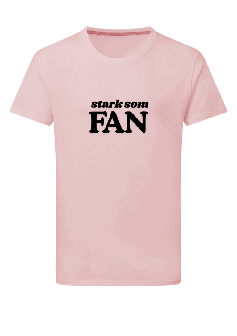 Stark som fan rosa