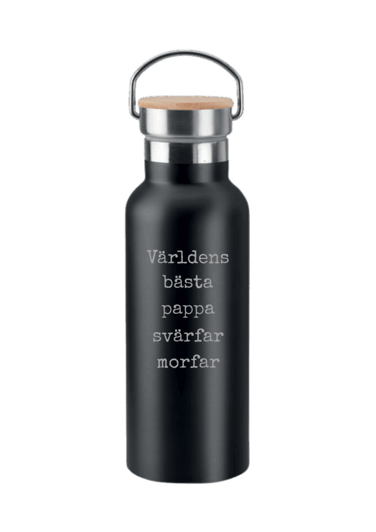 Världens bästa pappa vit