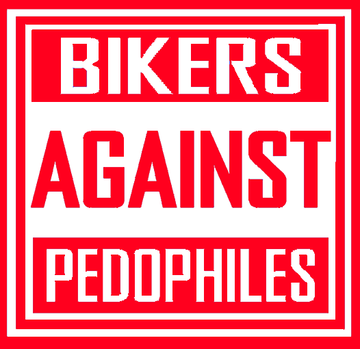 Bil/MC Dekal Bikers Against Pedophiles - Bild 7