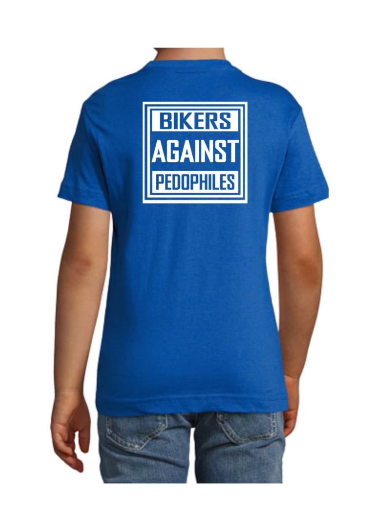 T-shirt Barn Blå Fram