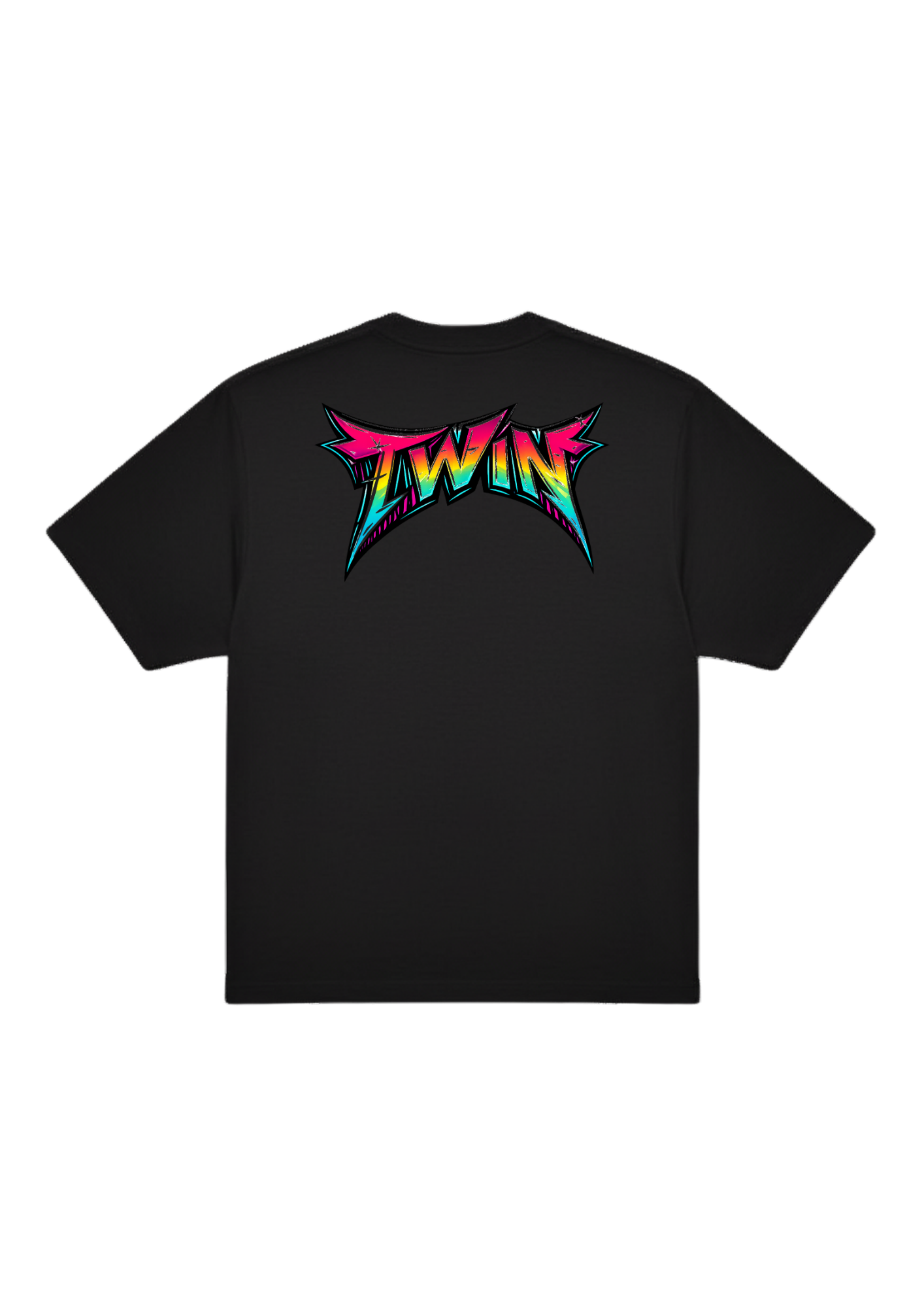 Oversized T-shirt Svart (10)
