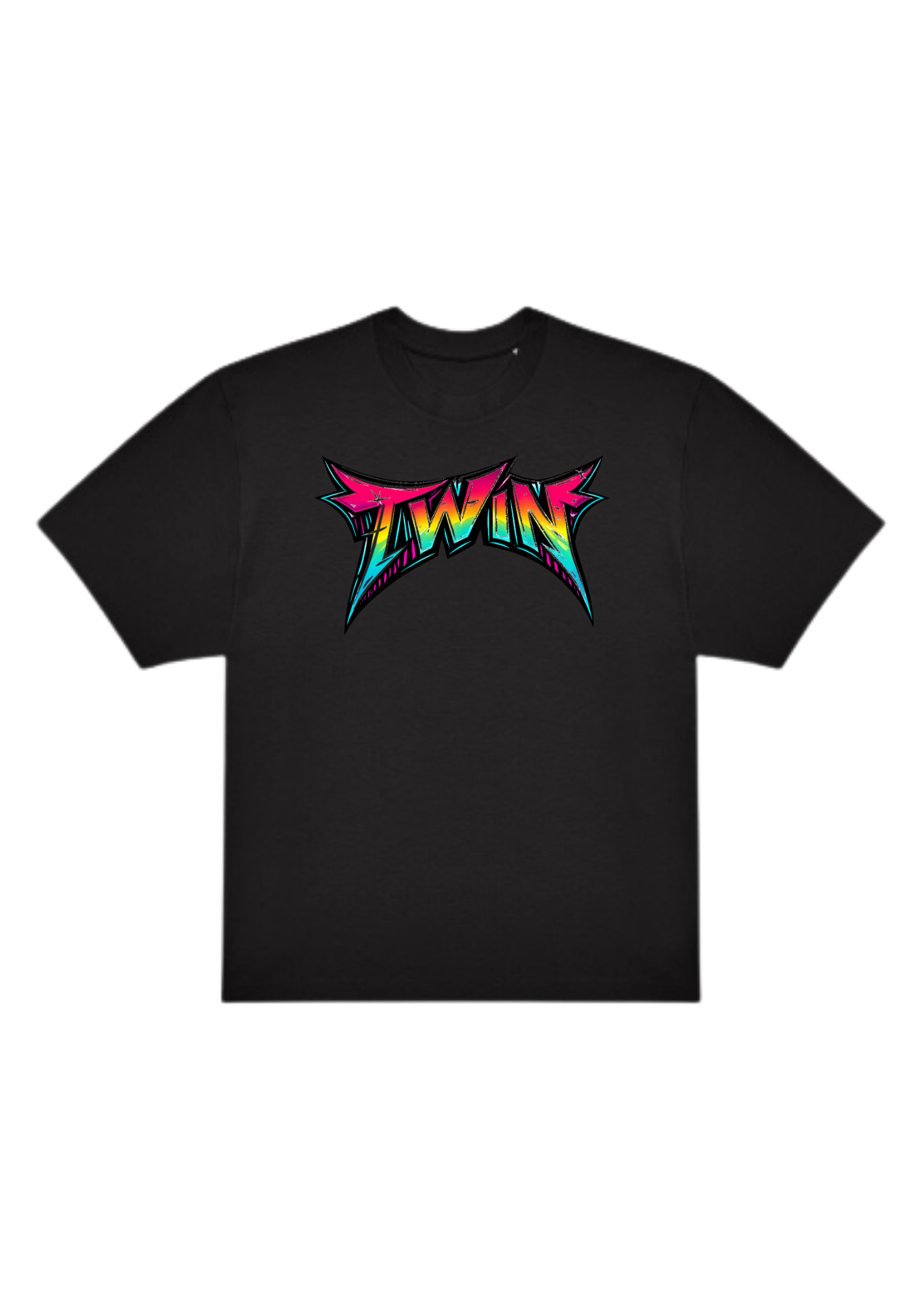 Oversized T-shirt vit (5)
