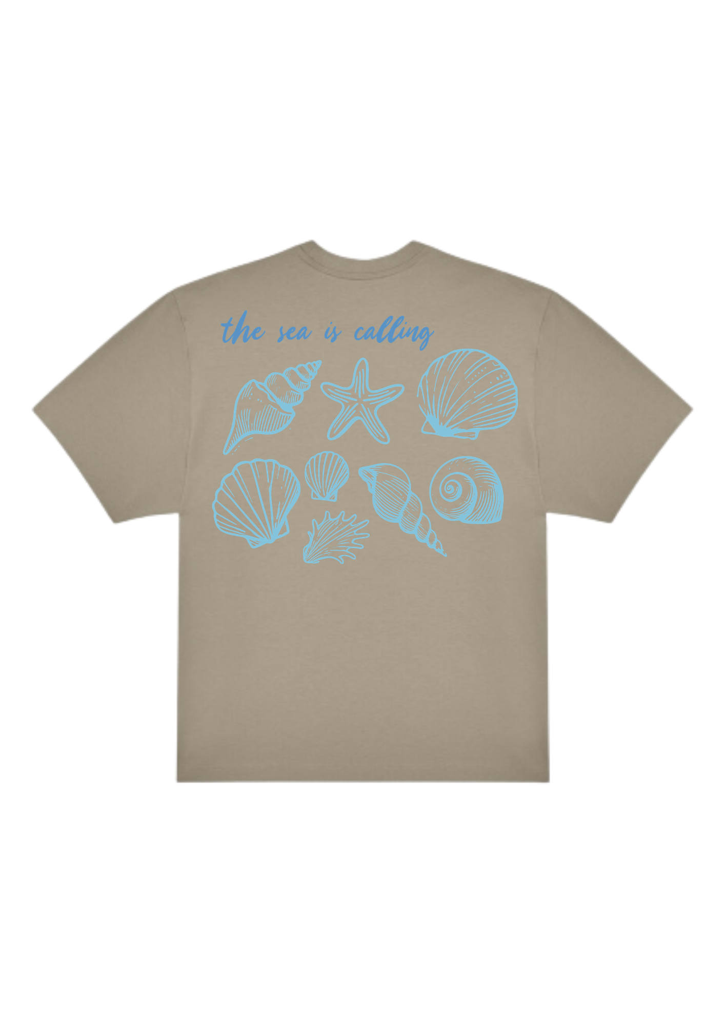 The sea is calling Oversized T-shirt - Bild 6