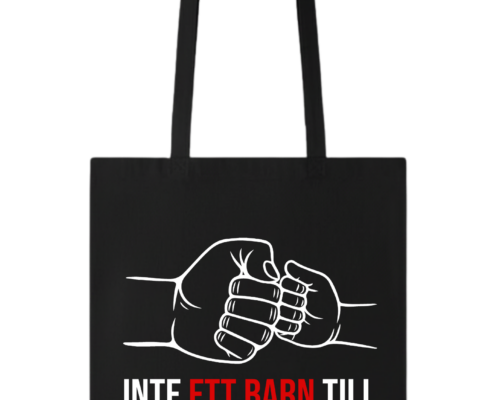 Tygpåse Inte ett barn till