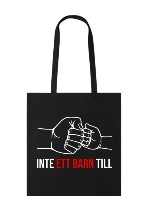Tygpåse Inte ett barn till
