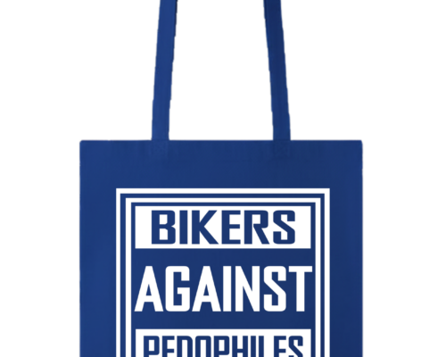 Tygpåse Bikers against pedophiles