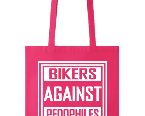 Tygpåse Bikers against pedophiles