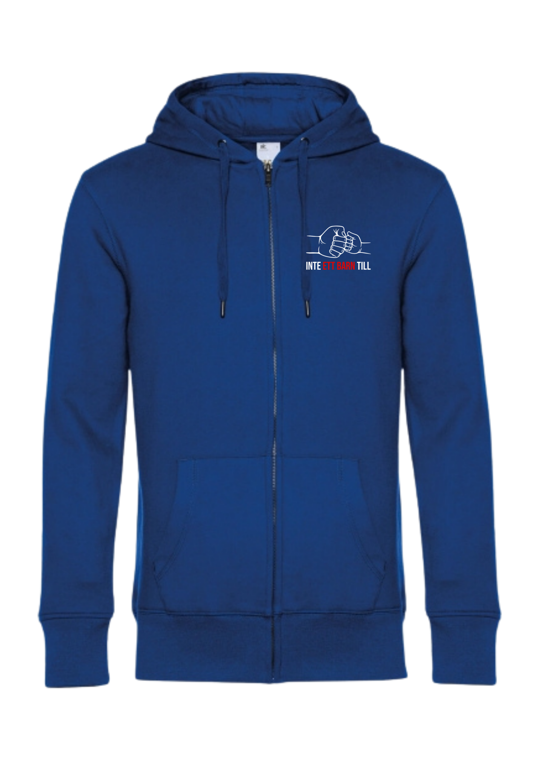 Unisex Zip Hoodie Baprun-inte ett barn till