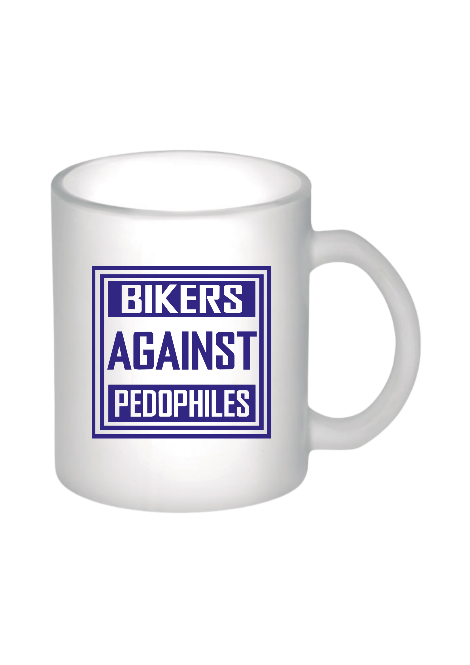 Matt glasmugg Bikers against pedophiles