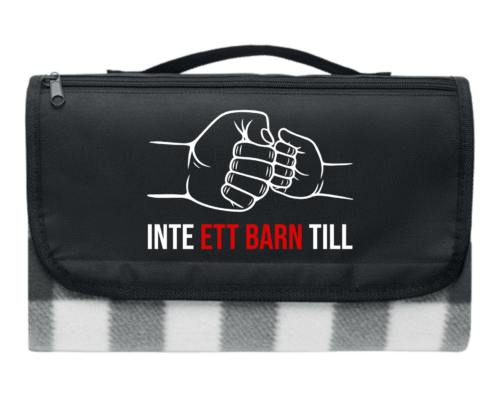 Baprun Picknickfilt Inte ett barn till