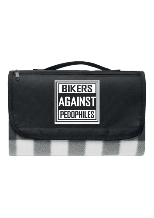 Baprun Picknickfilt Bikers Against Pedophiles
