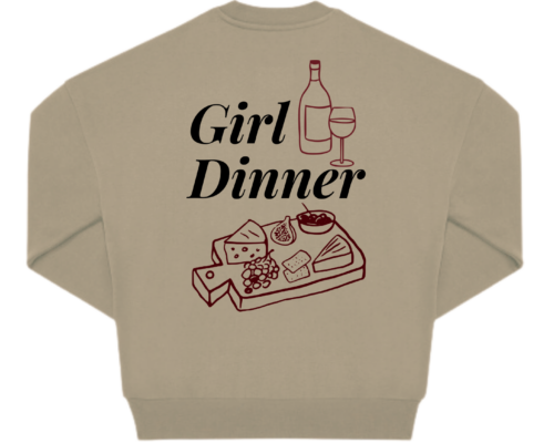Gril Dinner Oversized Crew