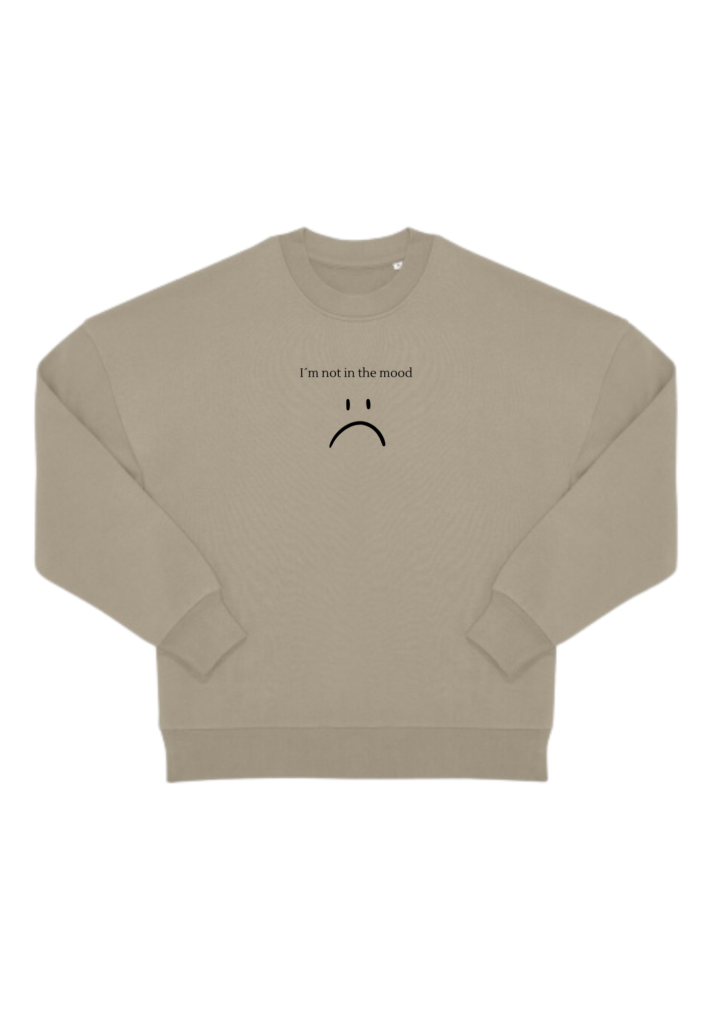I´m not in the mood Oversized Crew - Bild 2