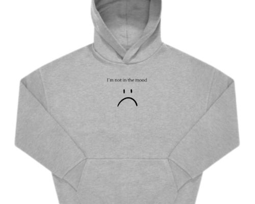 I´m not in the mood Oversized Hoodie