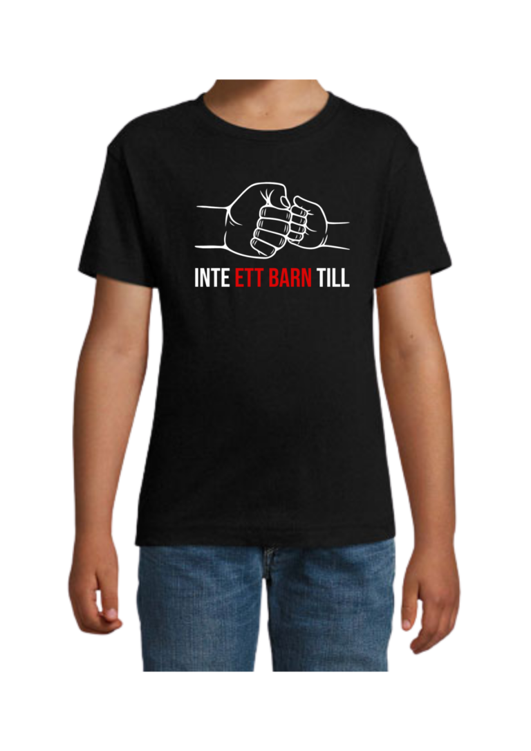 T-shirt Barn Blå Fram (3)
