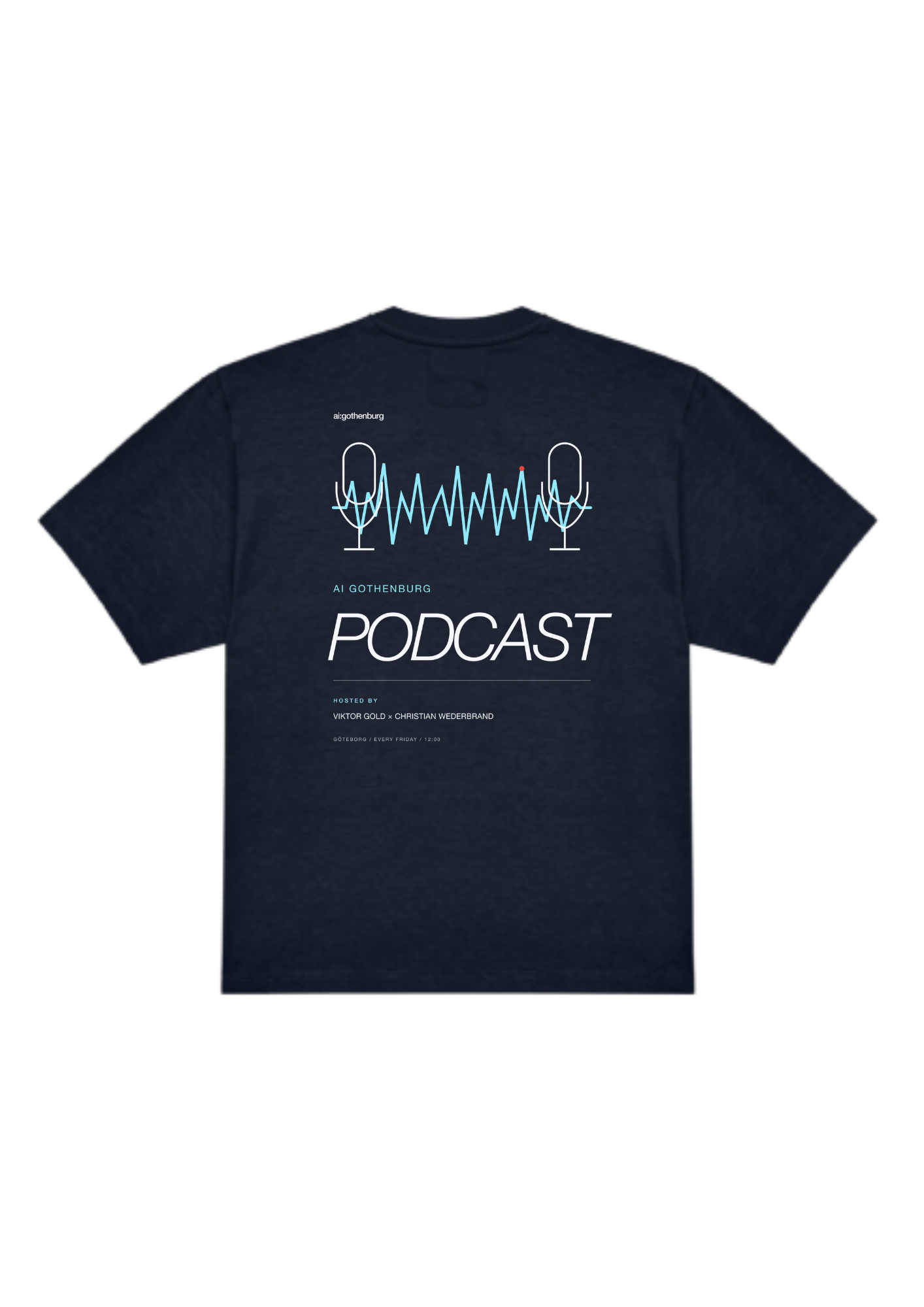 AI:got Podcast Oversized T-shirt - Bild 3