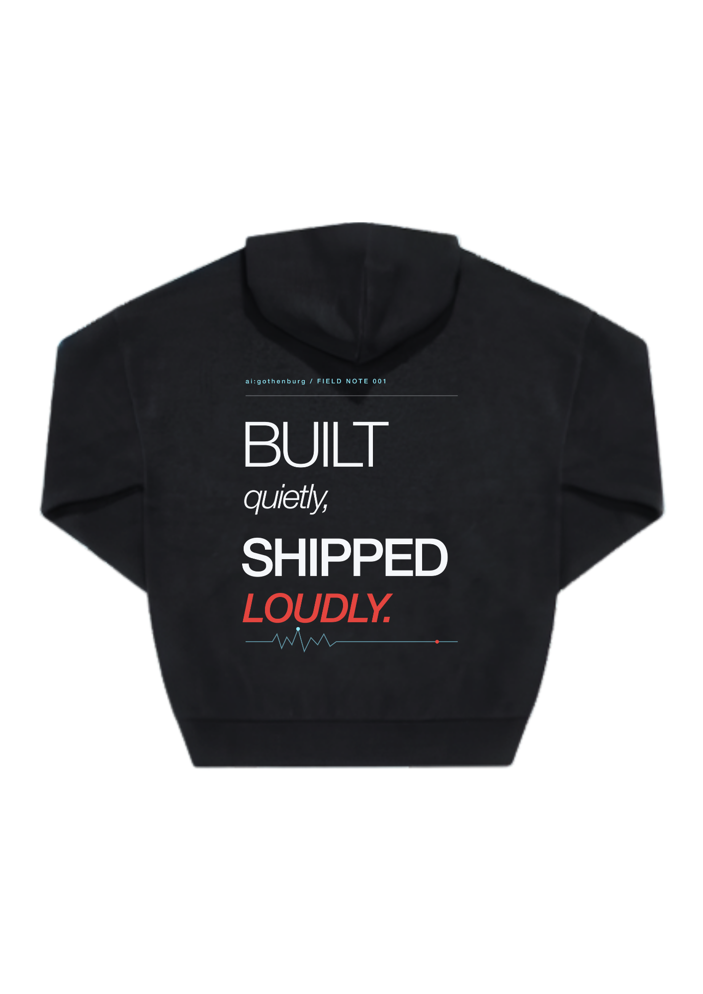 AI:got Shipped Loudly Oversized Hoodie - Bild 3