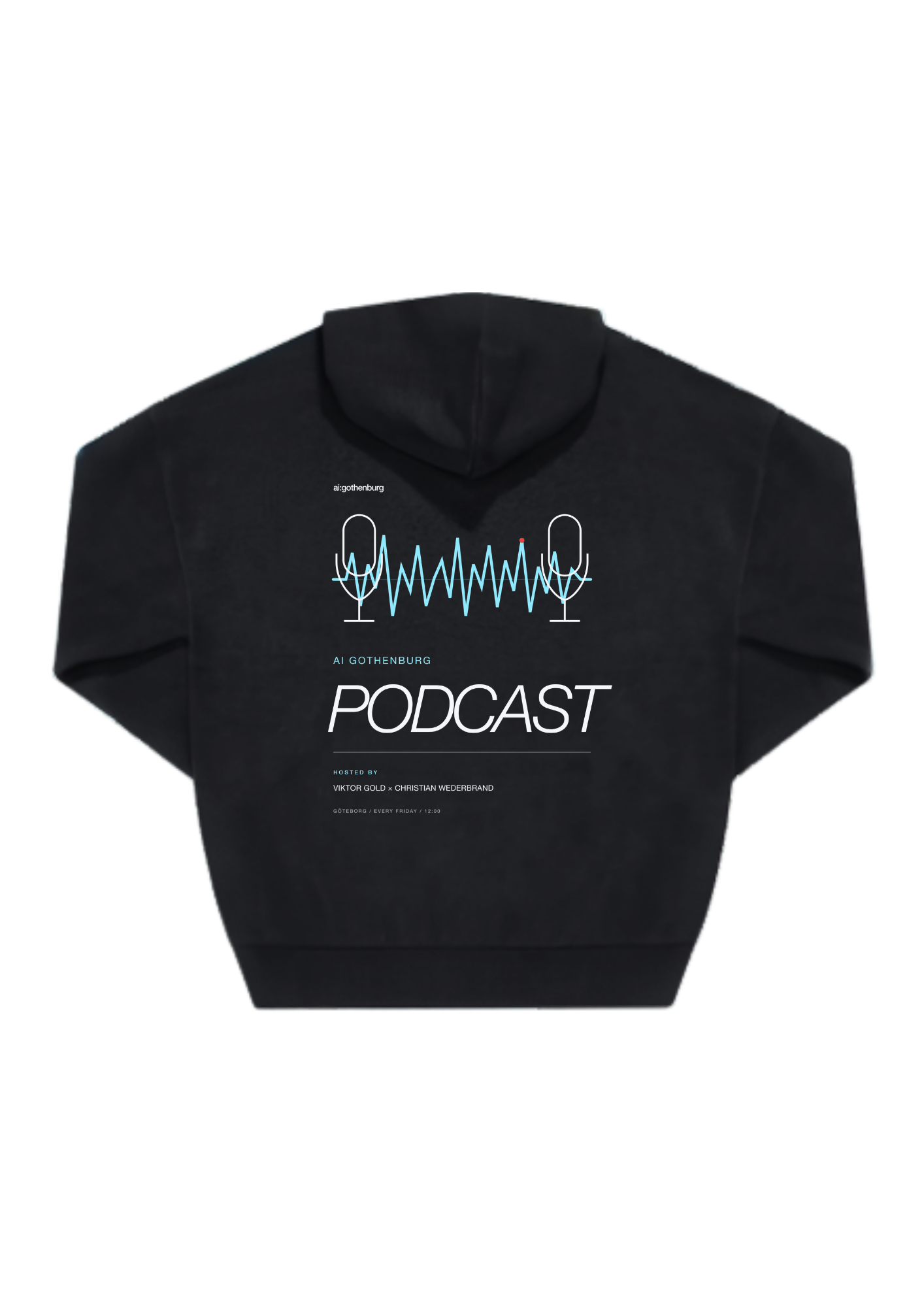 AI:got Podcast Oversized Hoodie - Bild 3