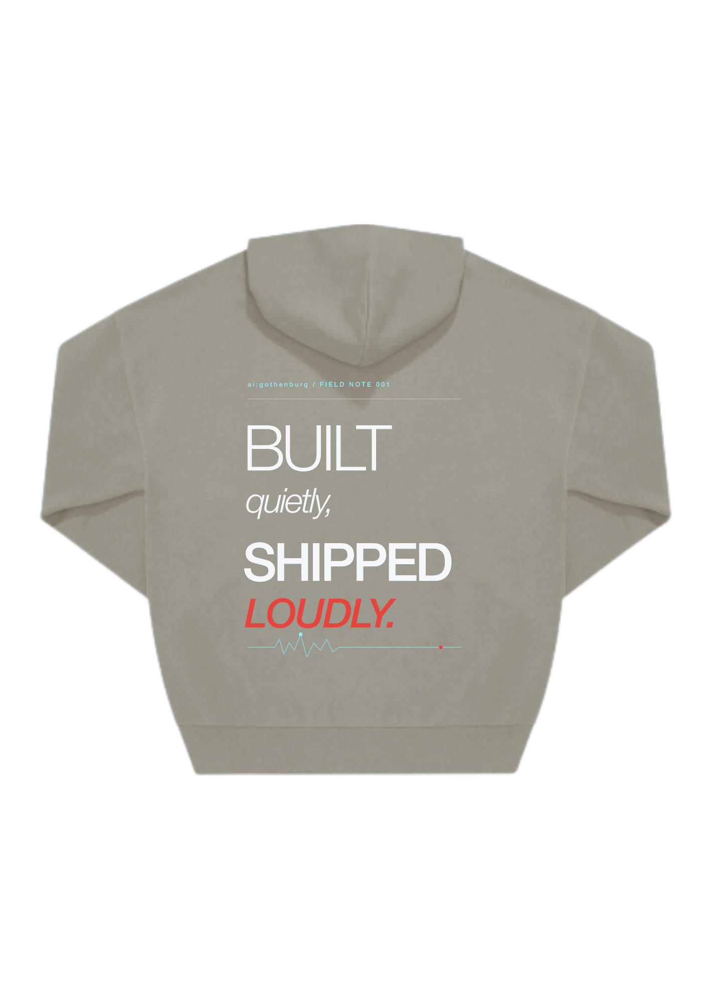 AI:got Shipped Loudly Oversized Hoodie - Bild 5