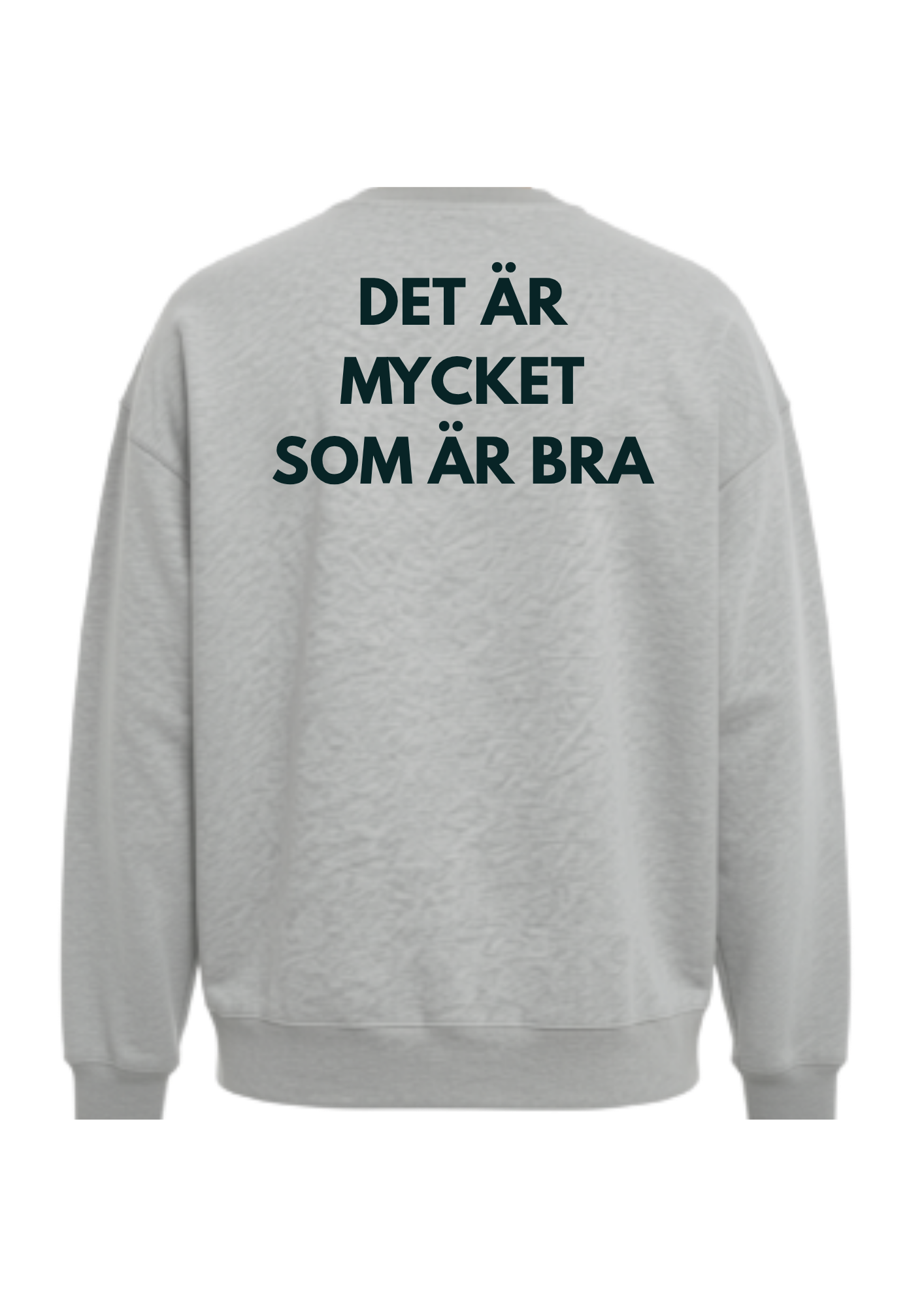 #Ödmjuk Oversized Collegetröja - Bild 7