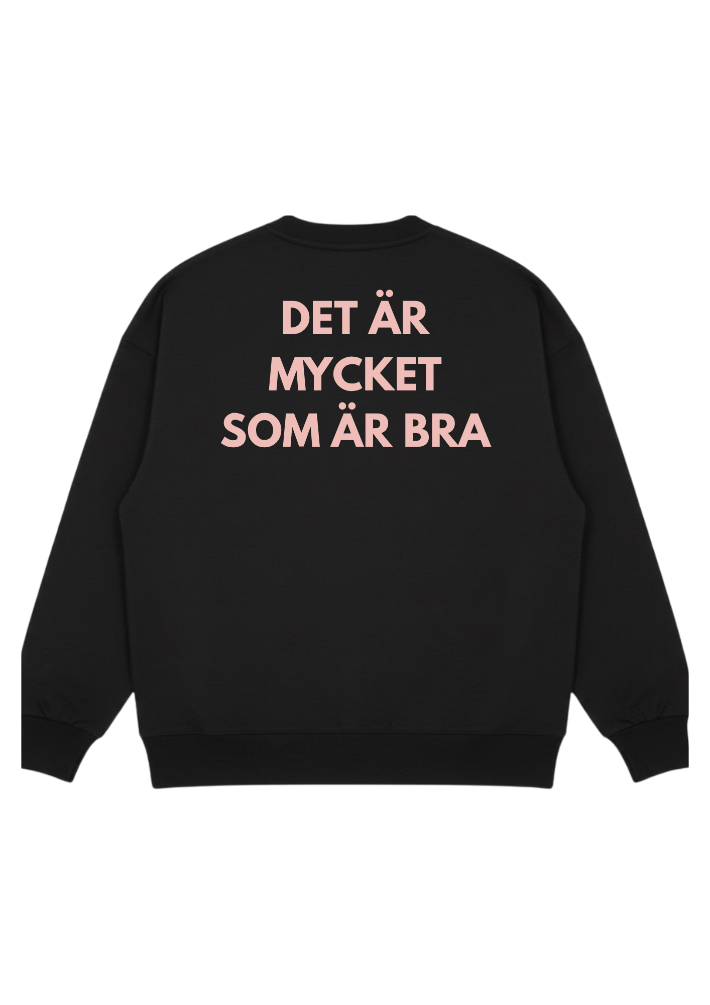 #Ödmjuk Oversized Collegetröja - Bild 3