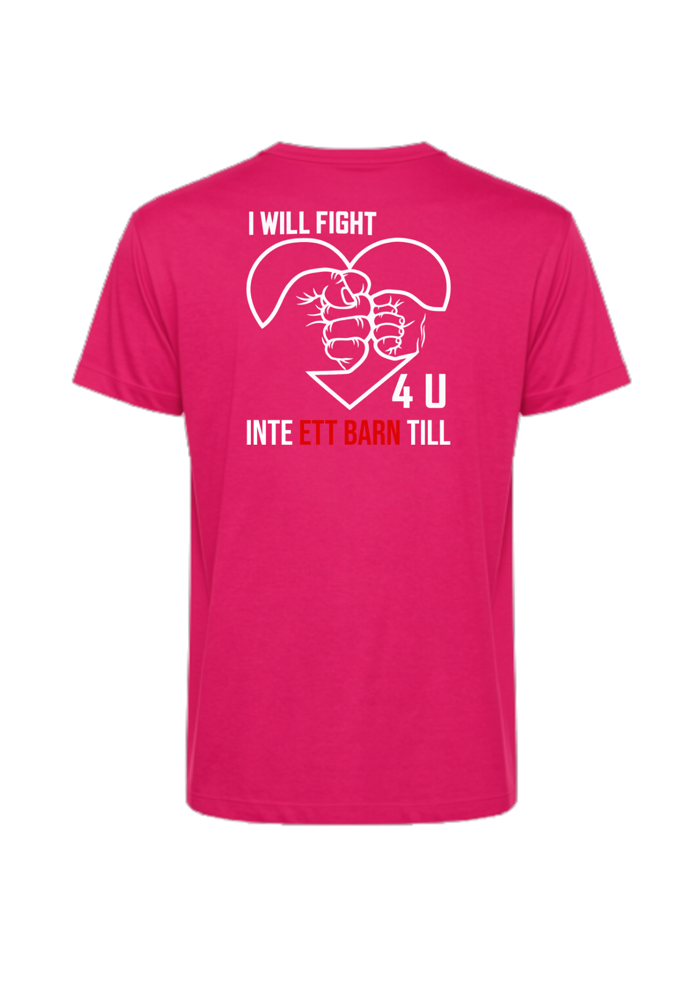 Unisex T-shirt Baprun - I will fight - Bild 5