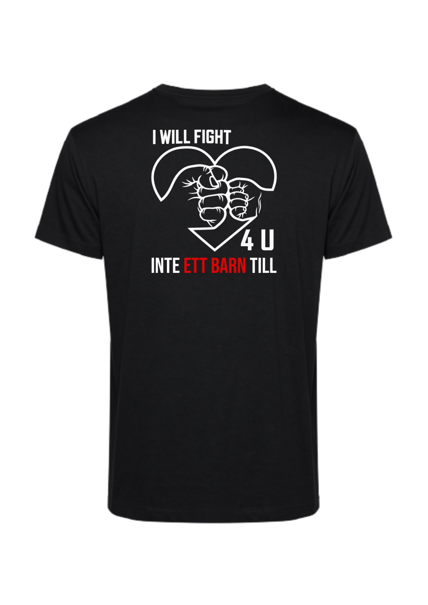 Unisex T-shirt Baprun - I will fight - Bild 3