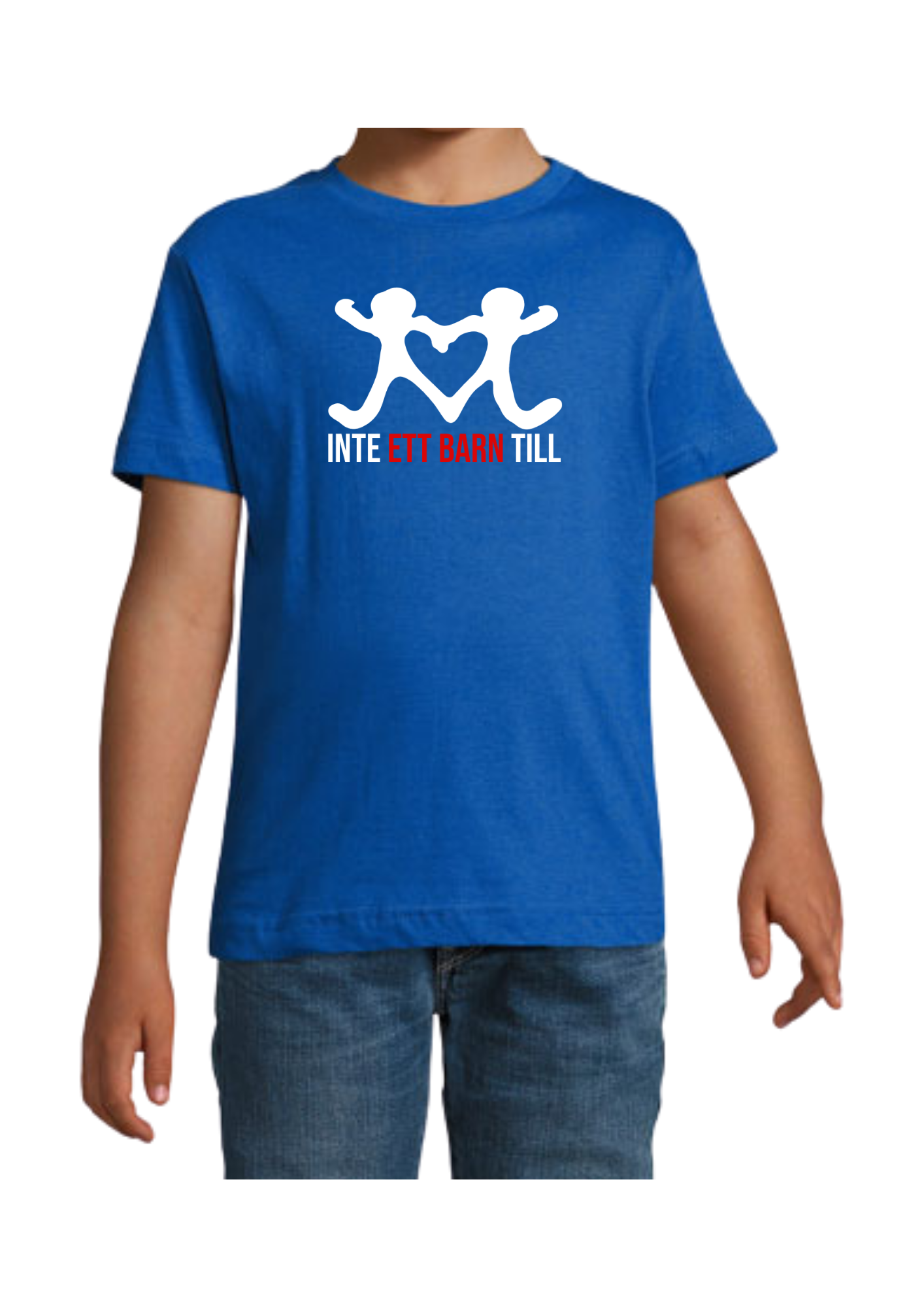 Barn T-shirt barn hjärta