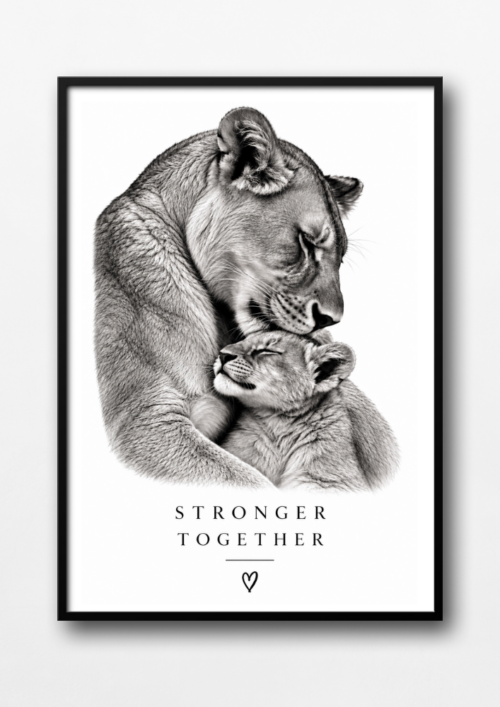Lion Heart Poster