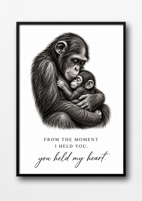 Monkey Heart Poster